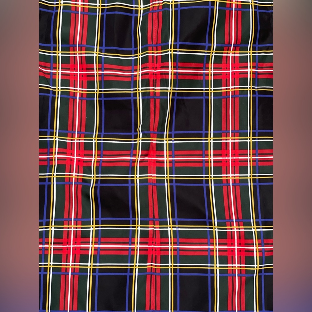 J Crew Factory Women’s Tartan Plaid Size 8 Sleeveless Top - Picture 6 of 15